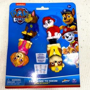 New Nickelodeon Paw Patrol teach me to swim dive sticks